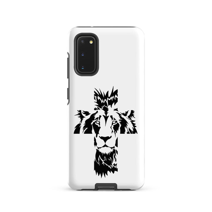 Christian Phone Case Aslan Cross White for Samsung® Samsung® Phone Cases Matte Samsung Galaxy S20 