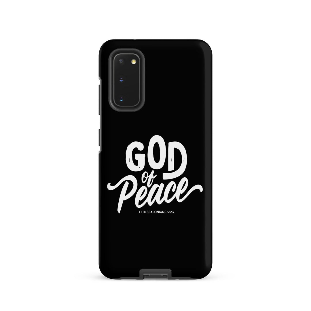 Christian Phone Case God of Peace Black for Samsung® Samsung® Phone Cases Matte Samsung Galaxy S20 