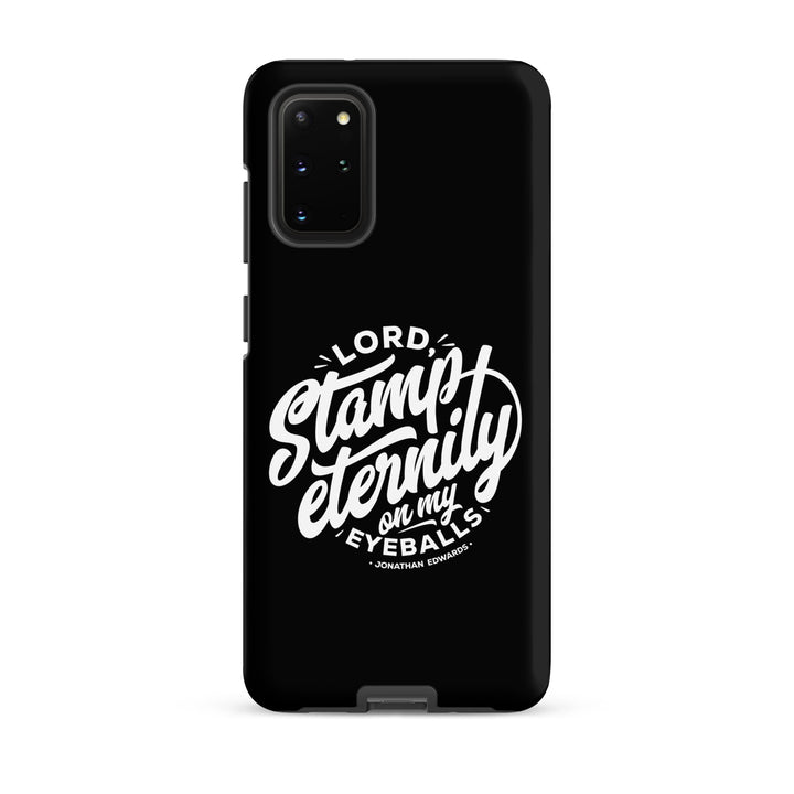 Christian Phone Case Jonathan Edwards Stamp Eternity Black for Samsung® Samsung® Phone Cases Matte Samsung Galaxy S20 Plus
