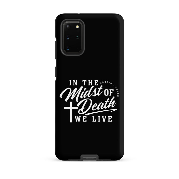 Christian Phone Case Martin Luther's Midst of Death Black for Samsung® Samsung® Phone Cases Matte Samsung Galaxy S20 Plus