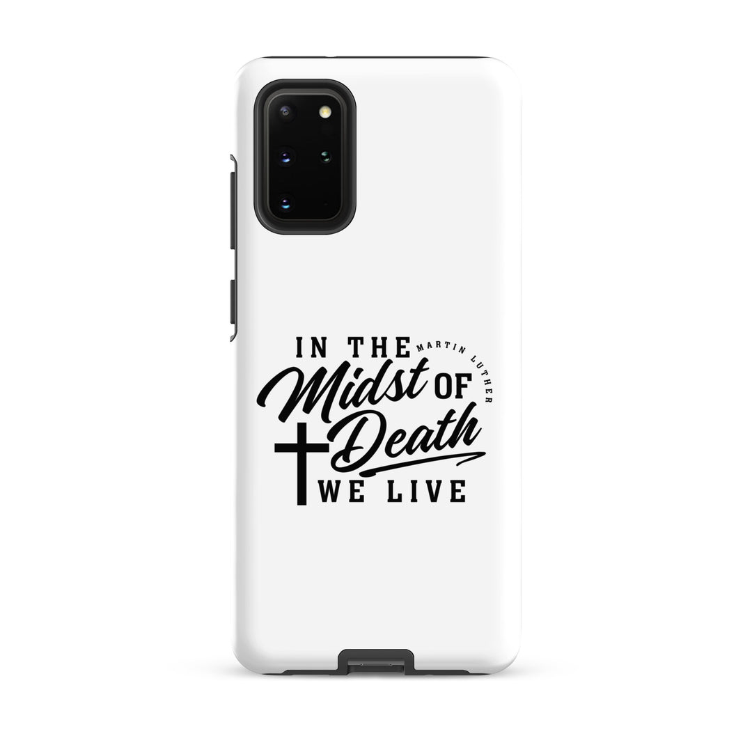 Christian Phone Case Martin Luther's Midst of Death White for Samsung® Samsung® Phone Cases Matte Samsung Galaxy S20 Plus