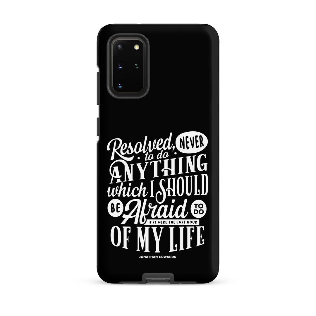 Christian Phone Case Jonathan Edwards Last Hour Black for Samsung® Samsung® Phone Cases Matte Samsung Galaxy S20 Plus