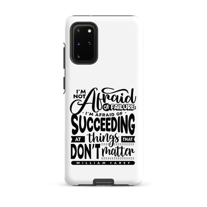 Christian Phone Case William Carey's Things That Matter White for Samsung® Samsung® Phone Cases Matte Samsung Galaxy S20 Plus
