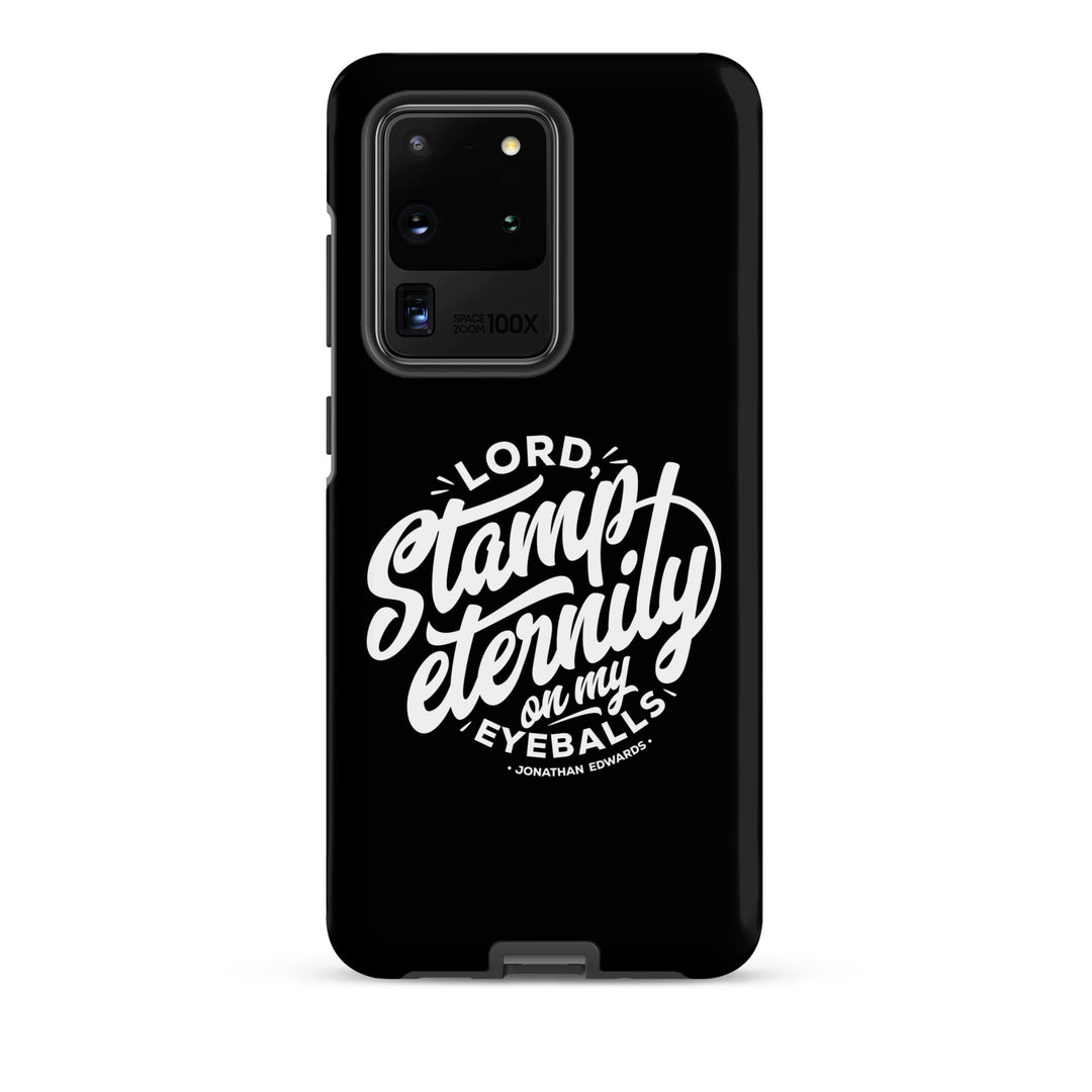 Christian Phone Case Jonathan Edwards Stamp Eternity Black for Samsung® Samsung® Phone Cases Matte Samsung Galaxy S20 Ultra