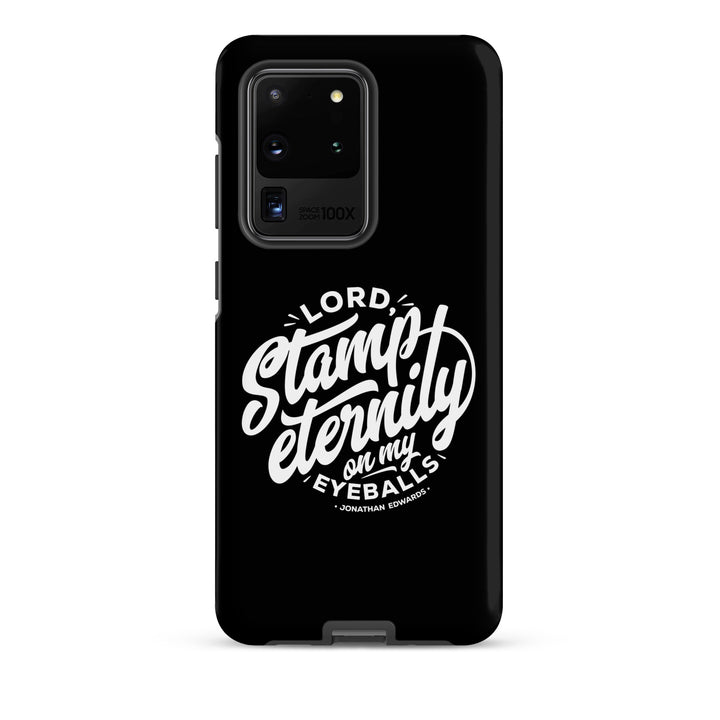 Christian Phone Case Jonathan Edwards Stamp Eternity Black for Samsung® Samsung® Phone Cases Matte Samsung Galaxy S20 Ultra