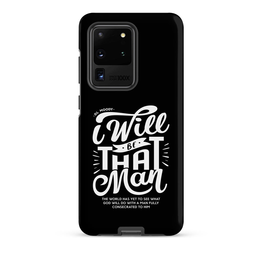 Christian Phone Case D.L. Moody's I Will Be That Man for Samsung® Samsung® Phone Cases Matte Samsung Galaxy S20 Ultra