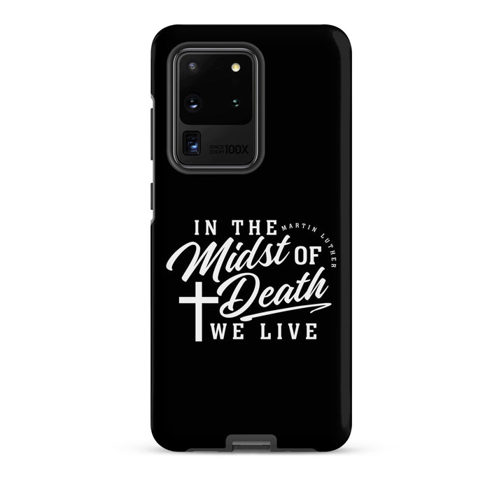 Christian Phone Case Martin Luther's Midst of Death Black for Samsung® Samsung® Phone Cases Matte Samsung Galaxy S20 Ultra