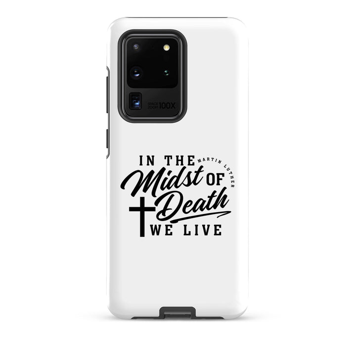 Christian Phone Case Martin Luther's Midst of Death White for Samsung® Samsung® Phone Cases Matte Samsung Galaxy S20 Ultra