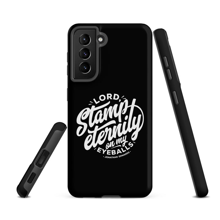 Christian Phone Case Stamp Eternity Black for Samsung® Samsung® Phone Cases   