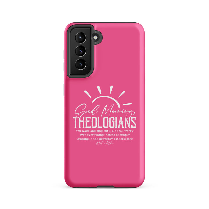 Christian Phone Case Martin Luther's Theologians Pink for Samsung® Samsung® Phone Cases Matte Samsung Galaxy S21 FE