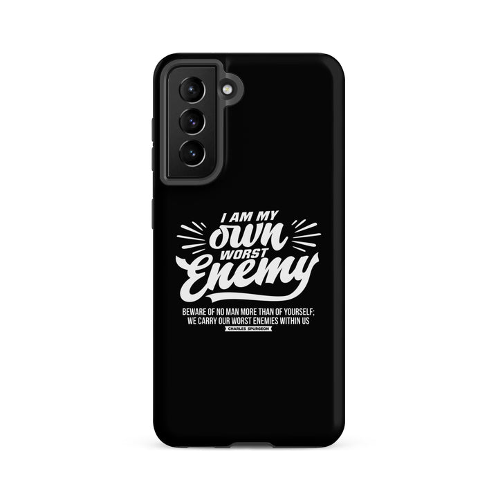 Christian Phone Case Charles Spurgeon's Worst Enemy Black for Samsung® Samsung® Phone Cases Matte Samsung Galaxy S21 FE