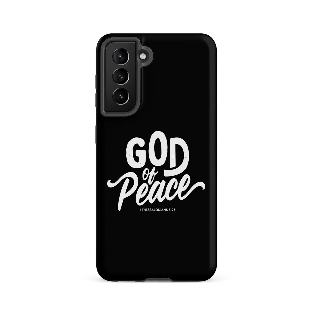 Christian Phone Case God of Peace Black for Samsung® Samsung® Phone Cases Matte Samsung Galaxy S21 FE 