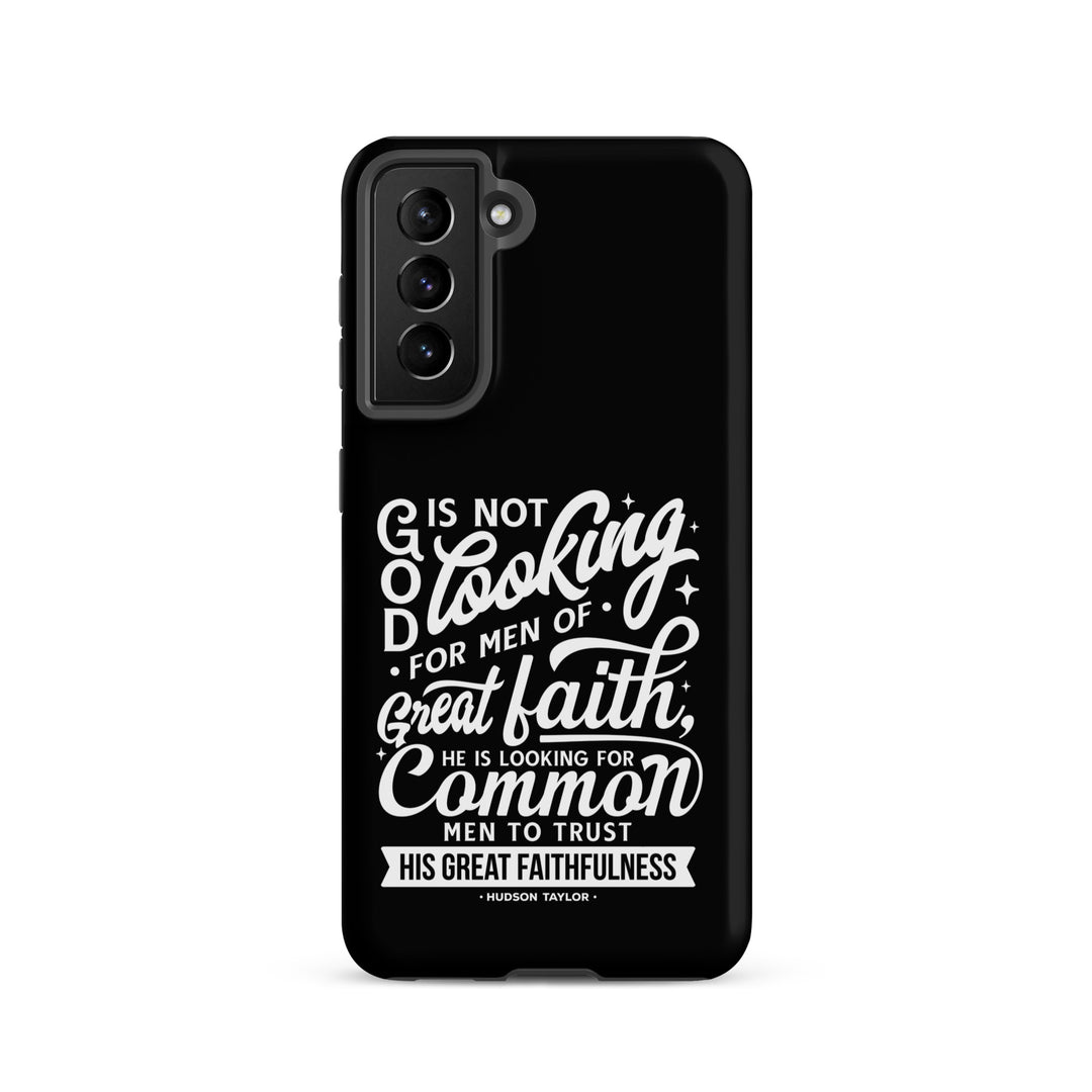 Christian Phone Case Hudson Taylor Common Men Black for Samsung® Samsung® Phone Cases Matte Samsung Galaxy S21