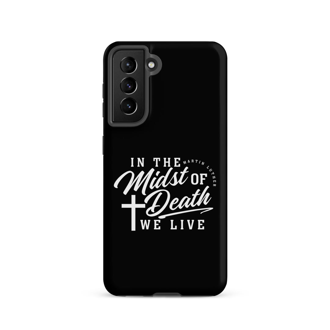 Christian Phone Case Martin Luther's Midst of Death Black for Samsung® Samsung® Phone Cases Matte Samsung Galaxy S21