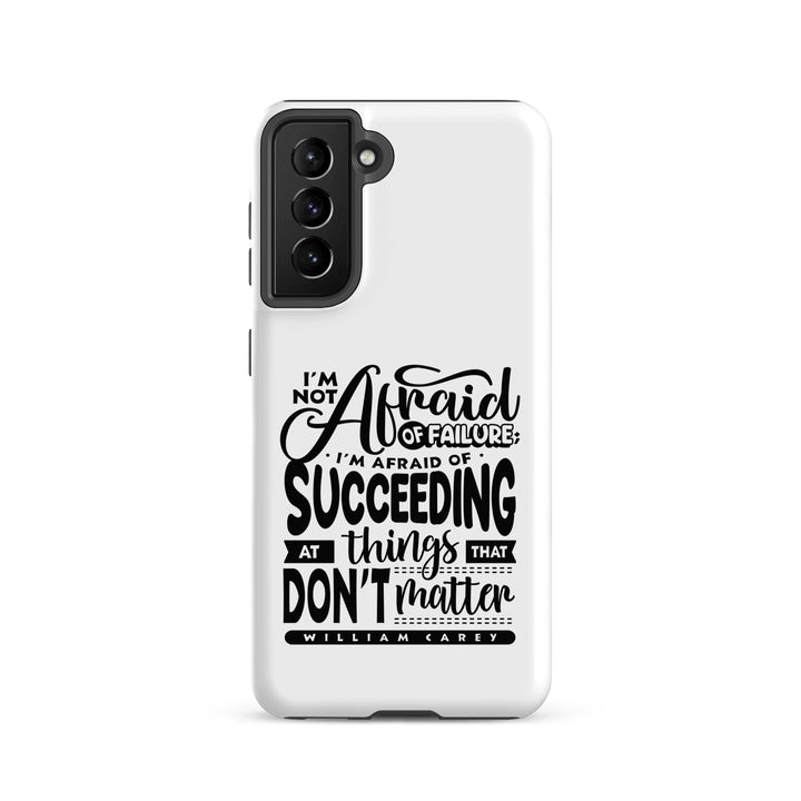 Christian Phone Case William Carey's Things That Matter White for Samsung® Samsung® Phone Cases Matte Samsung Galaxy S21