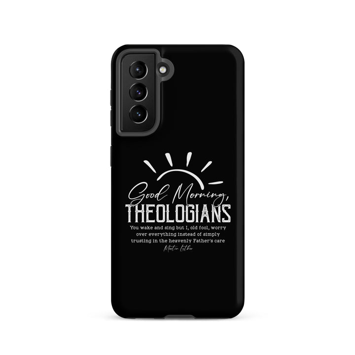 Christian Phone Case Martin Luther's Theologians Black for Samsung® Samsung® Phone Cases Matte Samsung Galaxy S21