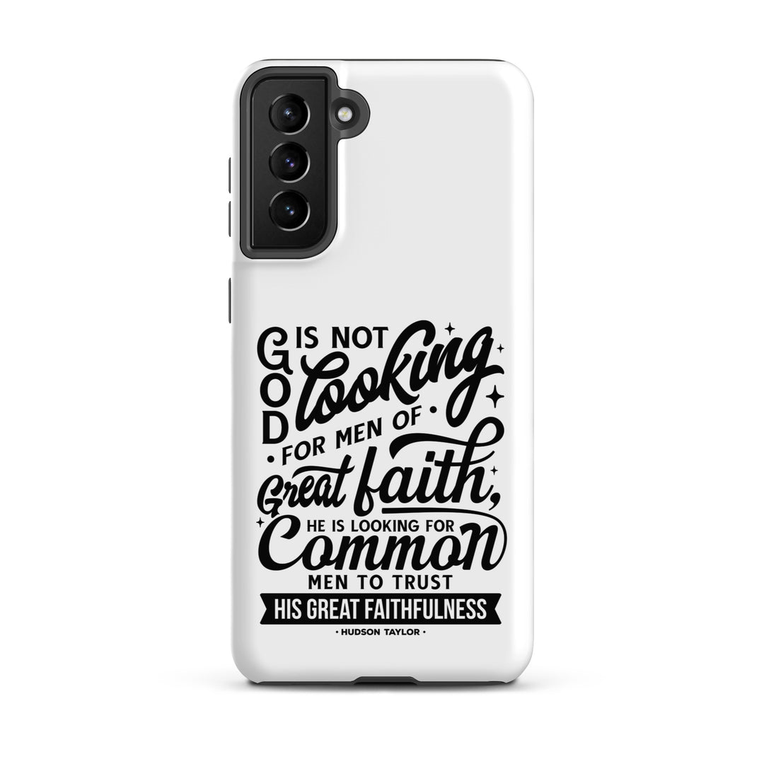 Christian Phone Case Hudson Taylor Common Men White for Samsung® Samsung® Phone Cases Matte Samsung Galaxy S21 Plus