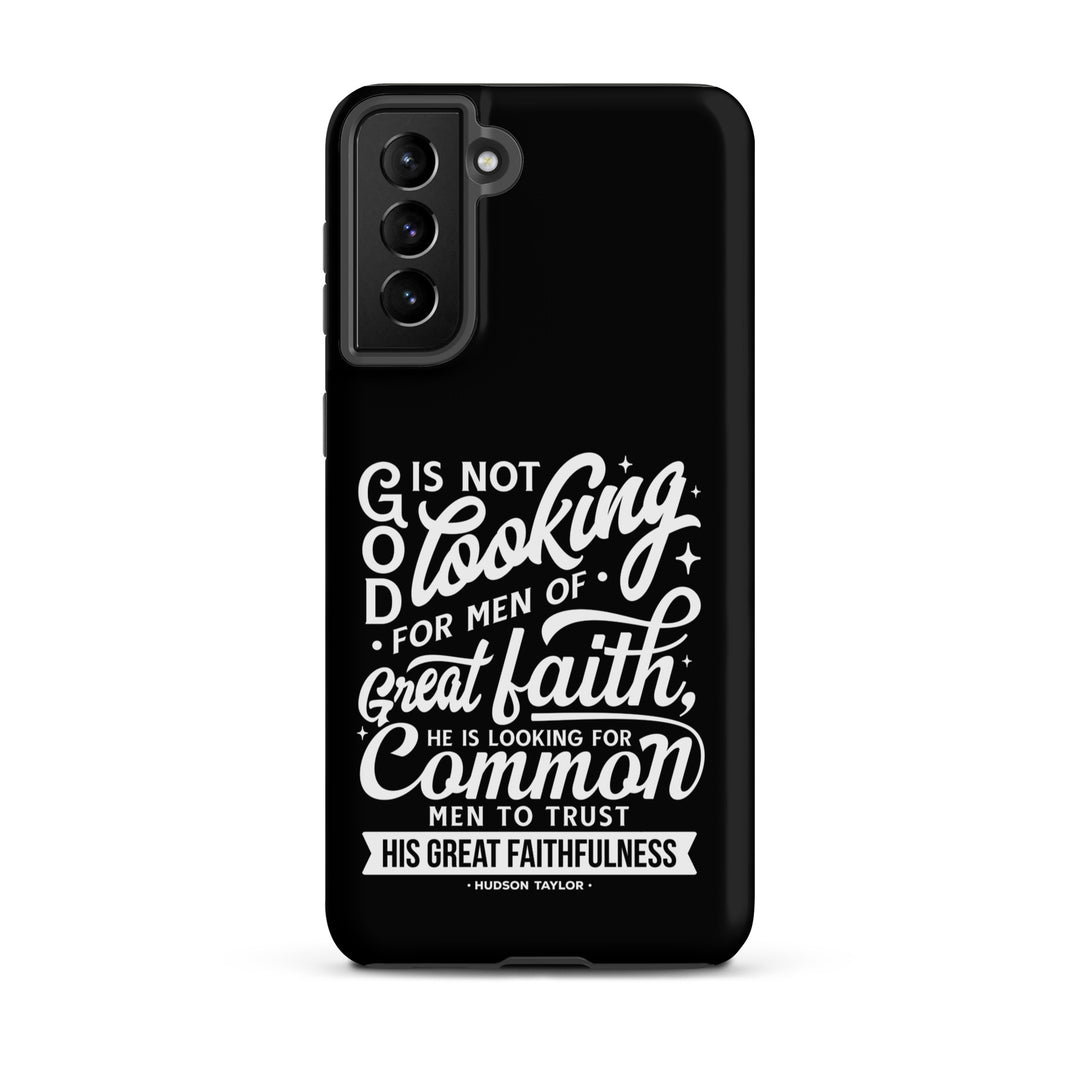Christian Phone Case Hudson Taylor Common Men Black for Samsung® Samsung® Phone Cases Matte Samsung Galaxy S21 Plus