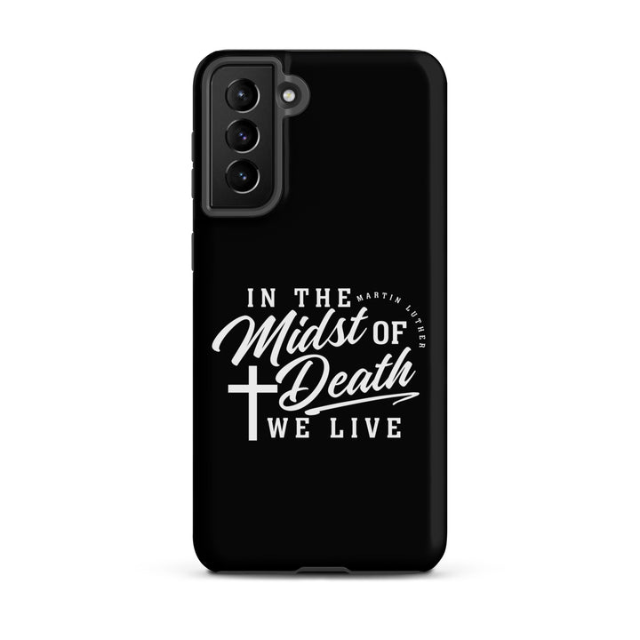 Christian Phone Case Martin Luther's Midst of Death Black for Samsung® Samsung® Phone Cases Matte Samsung Galaxy S21 Plus