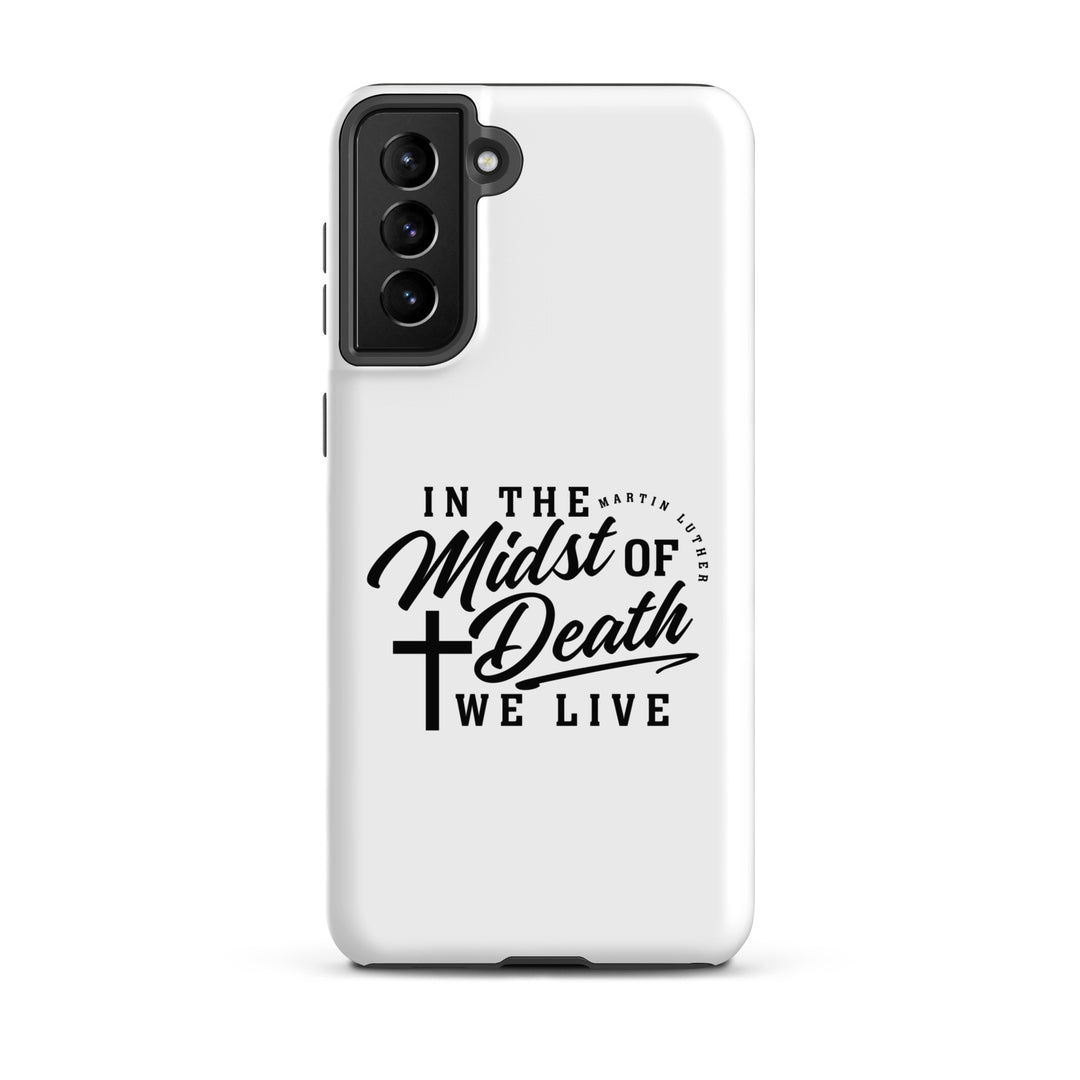 Christian Phone Case Martin Luther's Midst of Death White for Samsung® Samsung® Phone Cases Matte Samsung Galaxy S21 Plus