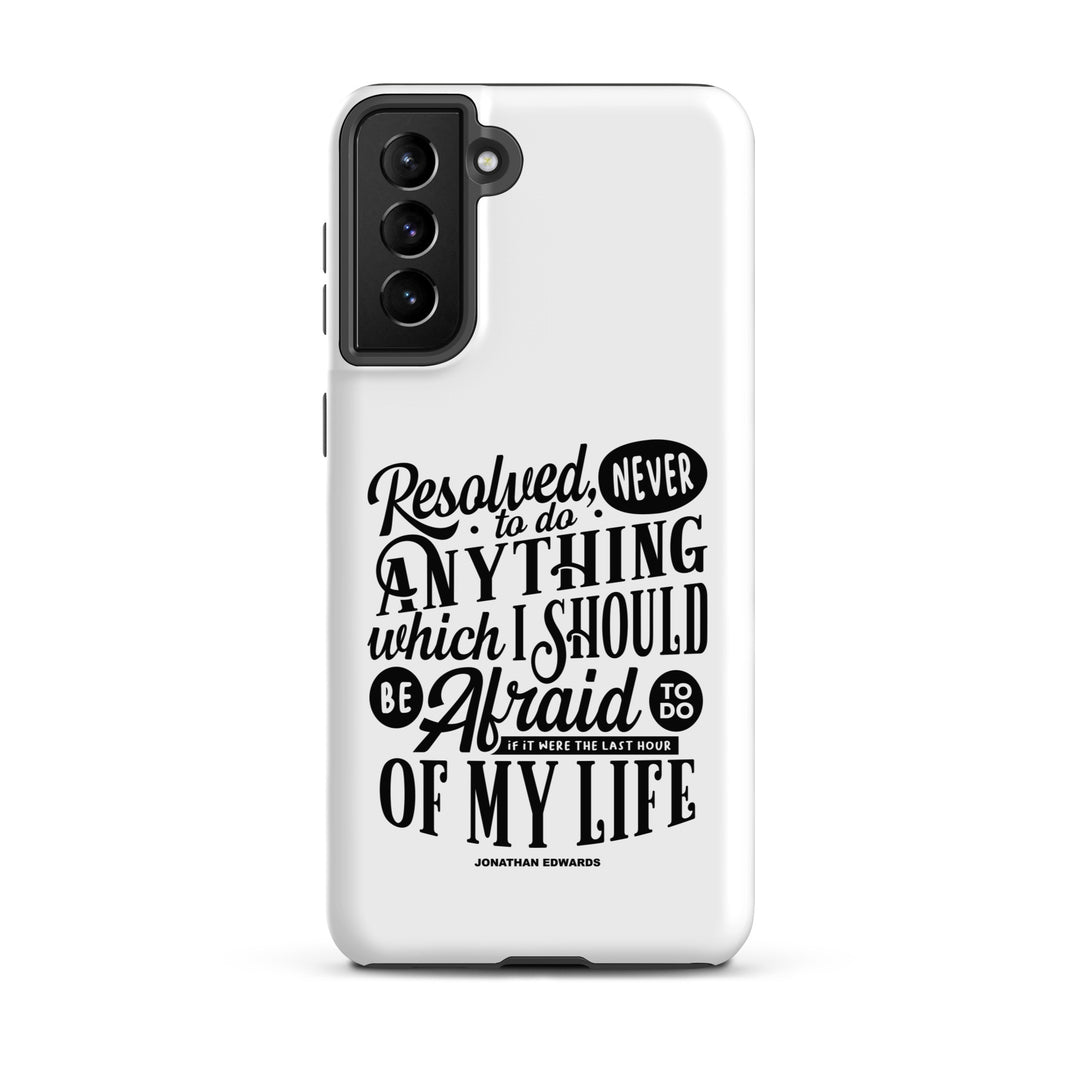 Christian Phone Case Jonathan Edwards Last Hour White for Samsung® Samsung® Phone Cases Matte Samsung Galaxy S21 Plus