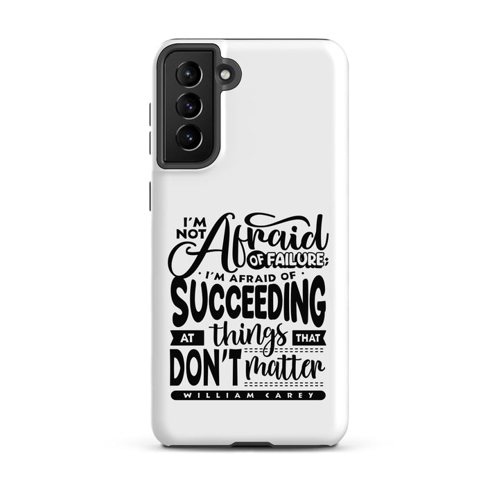 Christian Phone Case William Carey's Things That Matter White for Samsung® Samsung® Phone Cases Matte Samsung Galaxy S21 Plus