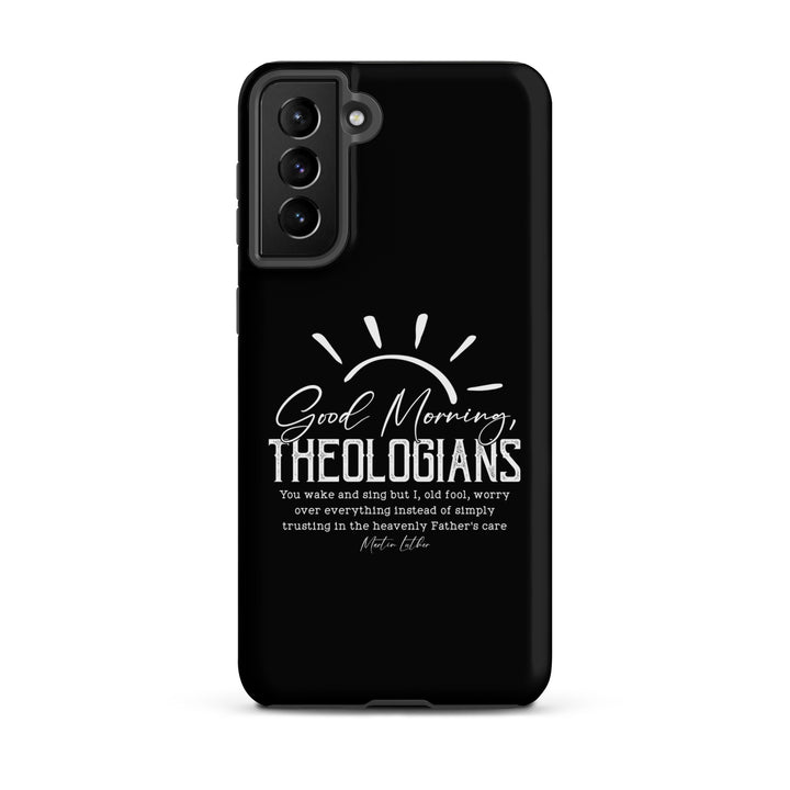 Christian Phone Case Martin Luther's Theologians Black for Samsung® Samsung® Phone Cases Matte Samsung Galaxy S21 Plus