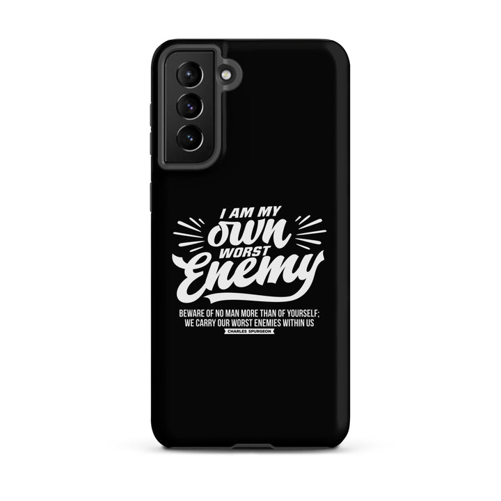 Christian Phone Case Charles Spurgeon's Worst Enemy Black for Samsung® Samsung® Phone Cases Matte Samsung Galaxy S21 Plus