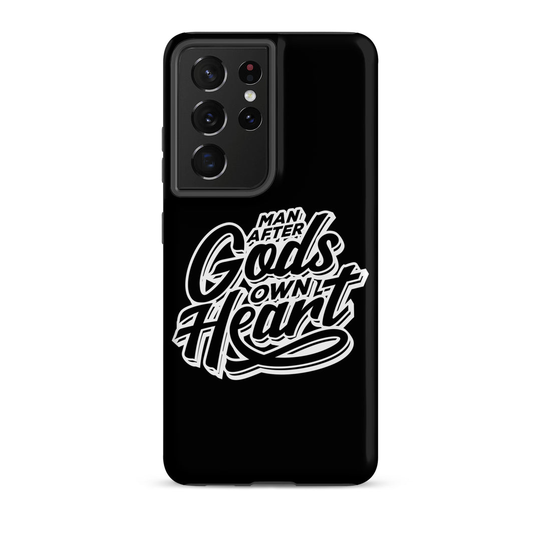 Christian Phone Case Man After God's Heart for Samsung® Samsung® Phone Cases Matte Samsung Galaxy S21 Ultra 