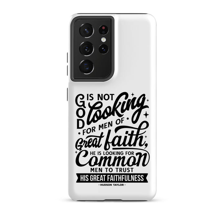 Christian Phone Case Hudson Taylor Common Men White for Samsung® Samsung® Phone Cases Matte Samsung Galaxy S21 Ultra