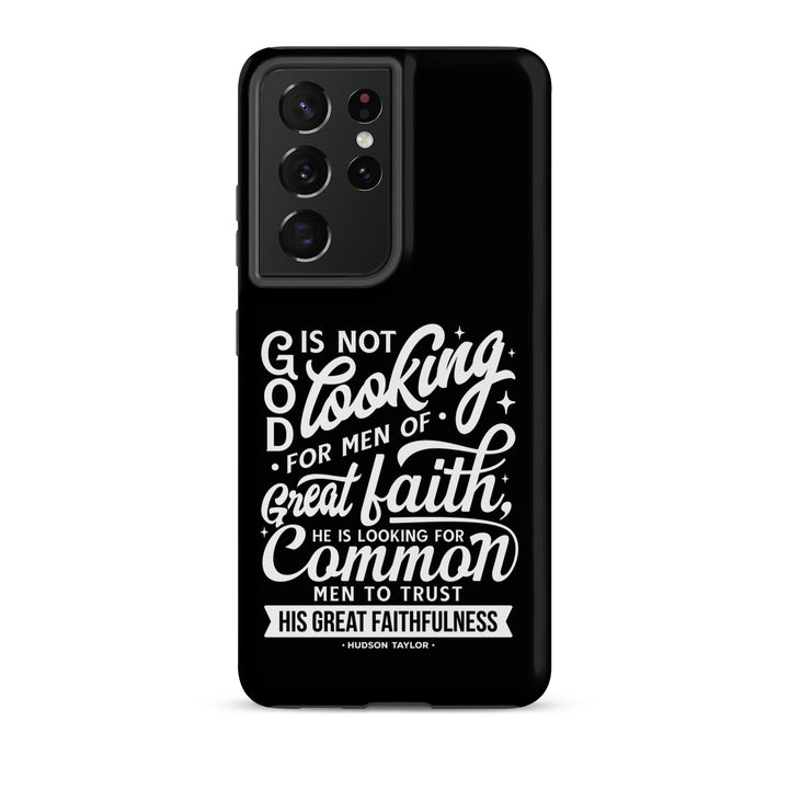 Christian Phone Case Hudson Taylor Common Men Black for Samsung® Samsung® Phone Cases Matte Samsung Galaxy S21 Ultra