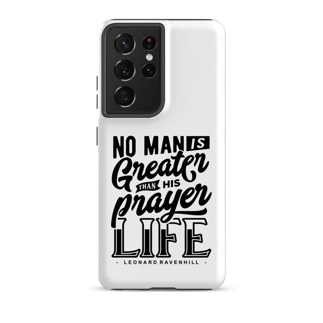 Christian Phone Case Leonard Ravenhill's Prayer Life White for Samsung® Samsung® Phone Cases Matte Samsung Galaxy S21 Ultra