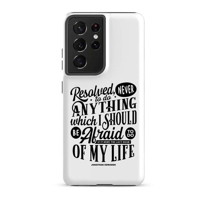 Christian Phone Case Jonathan Edwards Last Hour White for Samsung® Samsung® Phone Cases Matte Samsung Galaxy S21 Ultra