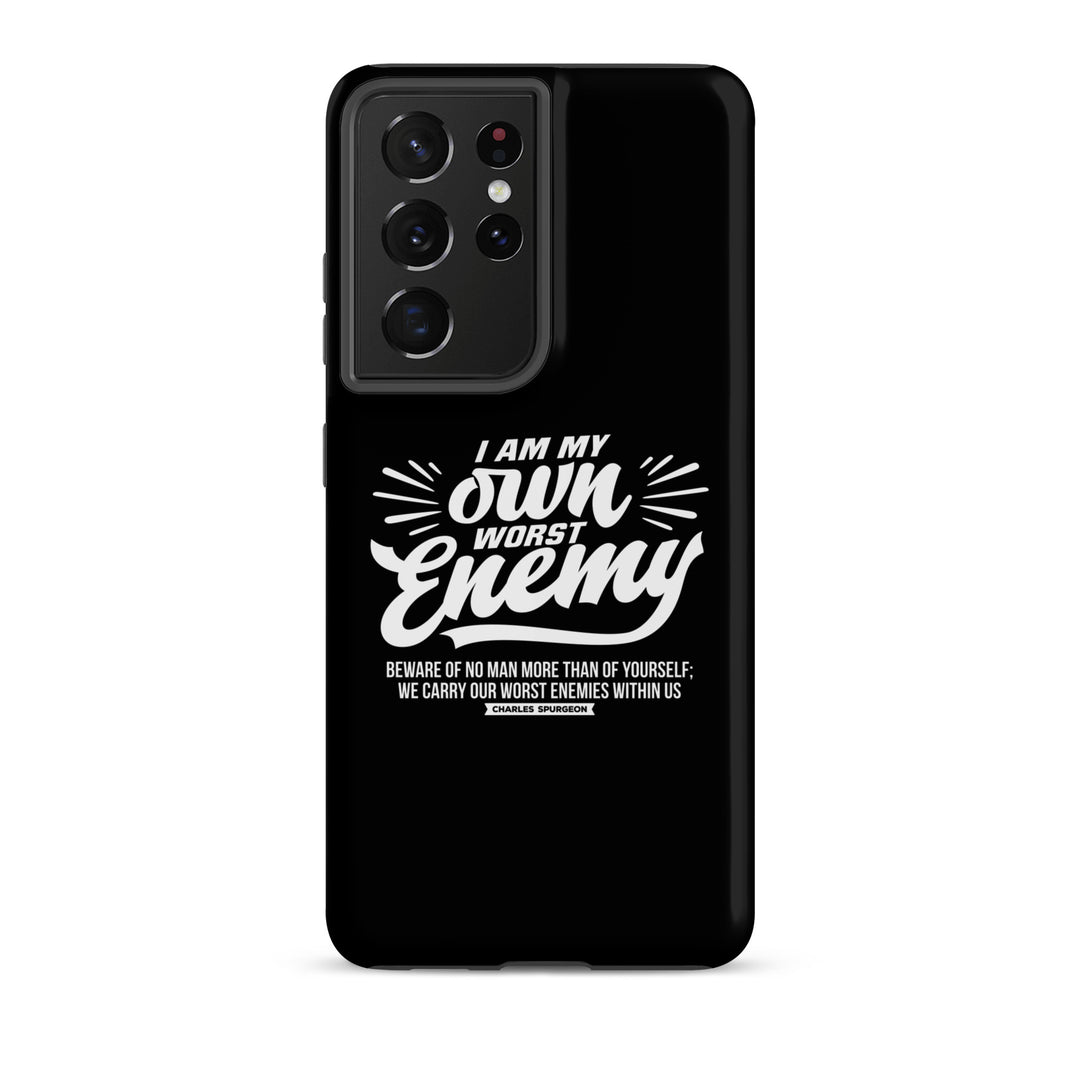 Christian Phone Case Charles Spurgeon's Worst Enemy Black for Samsung® Samsung® Phone Cases Matte Samsung Galaxy S21 Ultra
