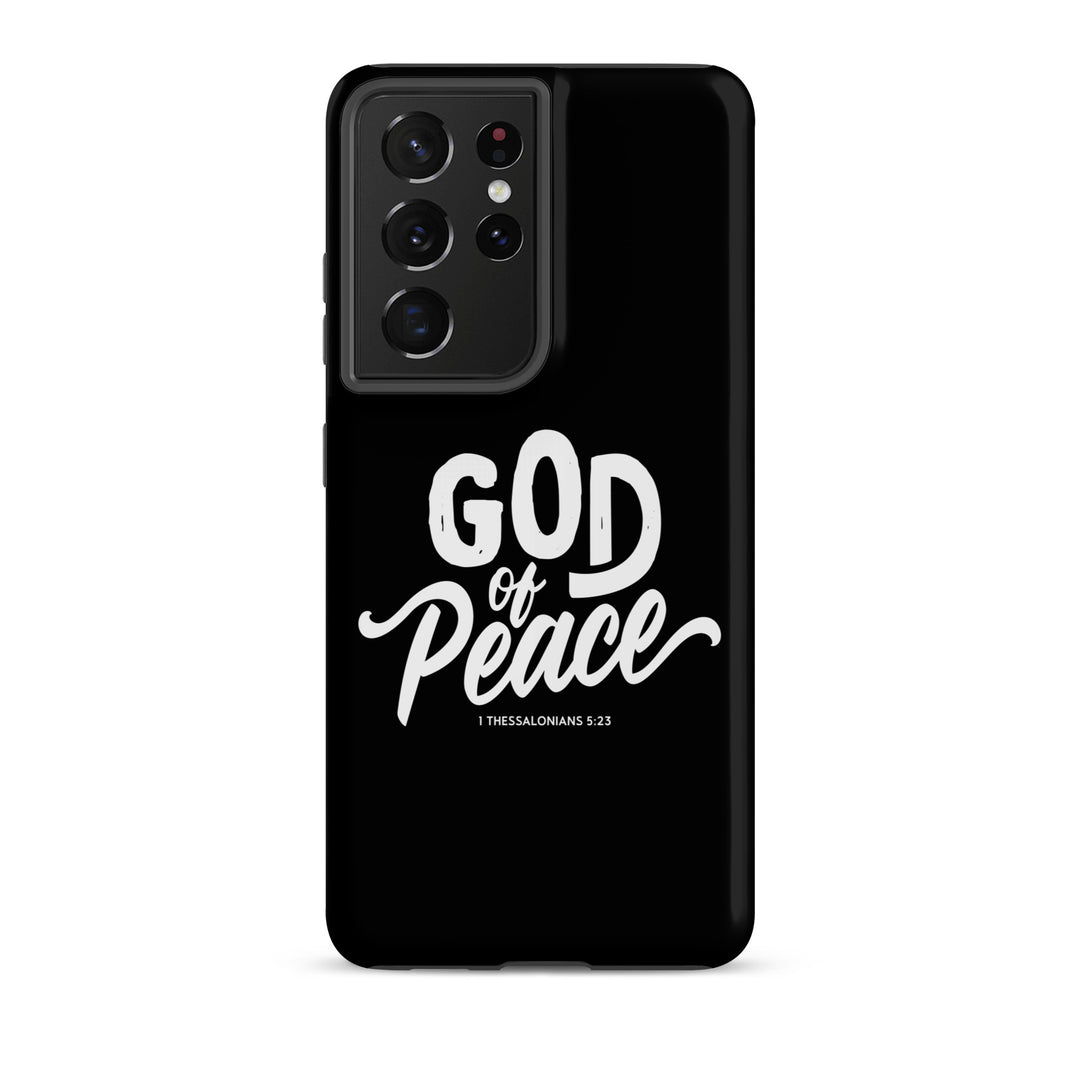 Christian Phone Case God of Peace Black for Samsung® Samsung® Phone Cases Matte Samsung Galaxy S21 Ultra 