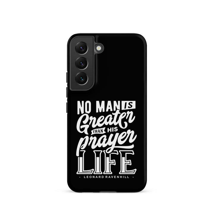 Christian Phone Case Leonard Ravenhill's Prayer Life Black for Samsung® Samsung® Phone Cases Matte Samsung Galaxy S22