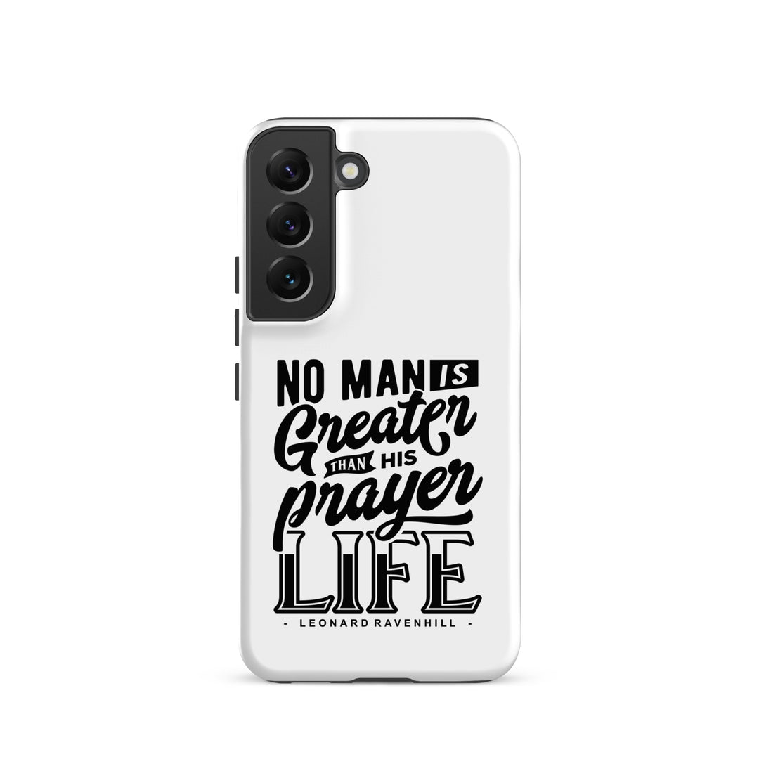 Christian Phone Case Leonard Ravenhill's Prayer Life White for Samsung® Samsung® Phone Cases Matte Samsung Galaxy S22