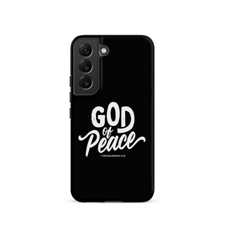 Christian Phone Case God of Peace Black for Samsung® Samsung® Phone Cases Matte Samsung Galaxy S22 