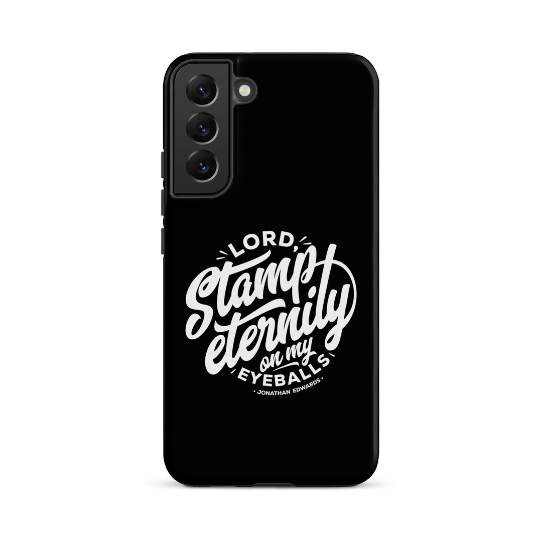 Christian Phone Case Stamp Eternity Black for Samsung® Samsung® Phone Cases Matte Samsung Galaxy S22 Plus 