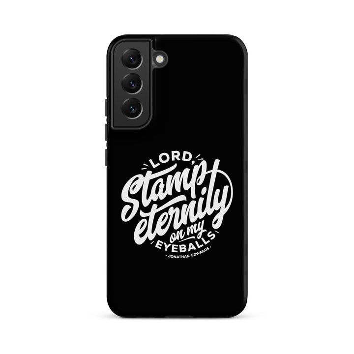Christian Phone Case Stamp Eternity Black for Samsung® Samsung® Phone Cases Matte Samsung Galaxy S22 Plus 