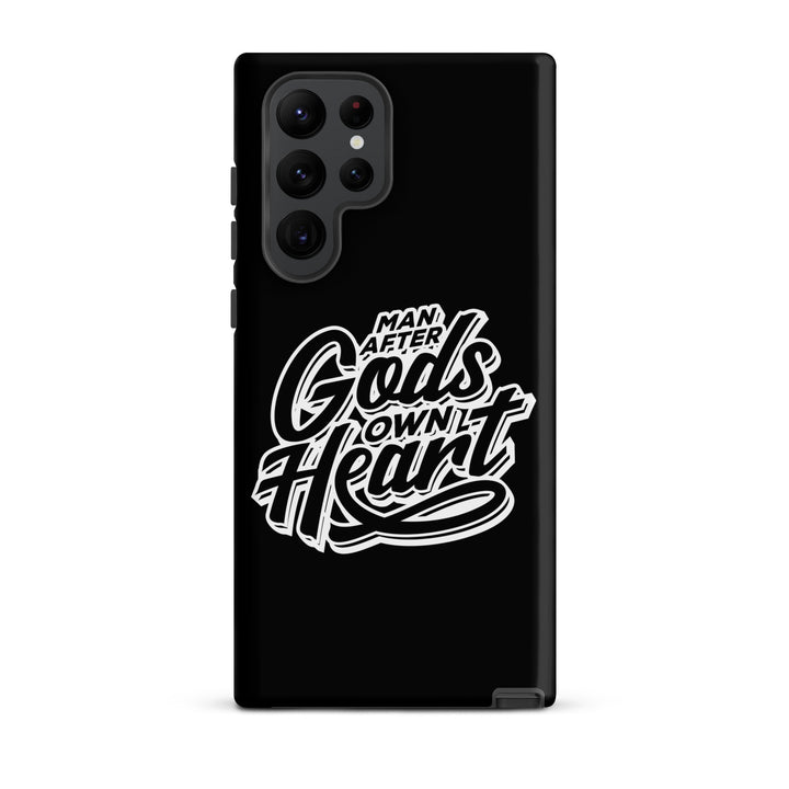Christian Phone Case Man After God's Heart for Samsung® Samsung® Phone Cases Matte Samsung Galaxy S22 Ultra 