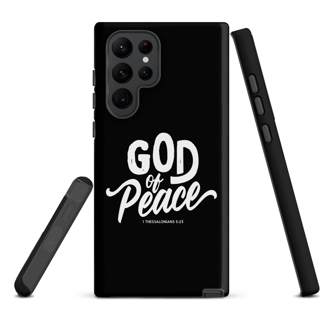 Christian Phone Case God of Peace Black for Samsung® Samsung® Phone Cases   