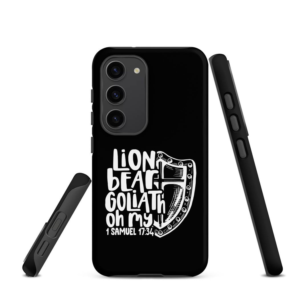 Christian Phone Case Lion Bear Goliath Oh My for Samsung® Samsung® Phone Cases   