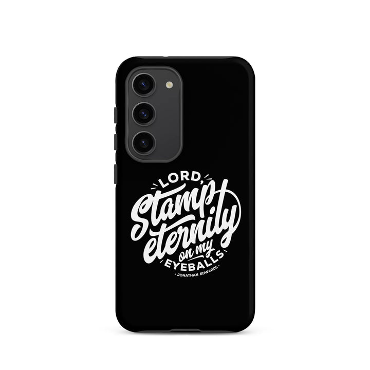 Christian Phone Case Stamp Eternity Black for Samsung® Samsung® Phone Cases Matte Samsung Galaxy S23 