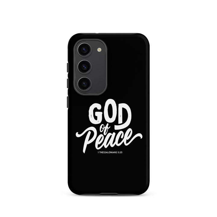 Christian Phone Case God of Peace Black for Samsung® Samsung® Phone Cases Matte Samsung Galaxy S23 