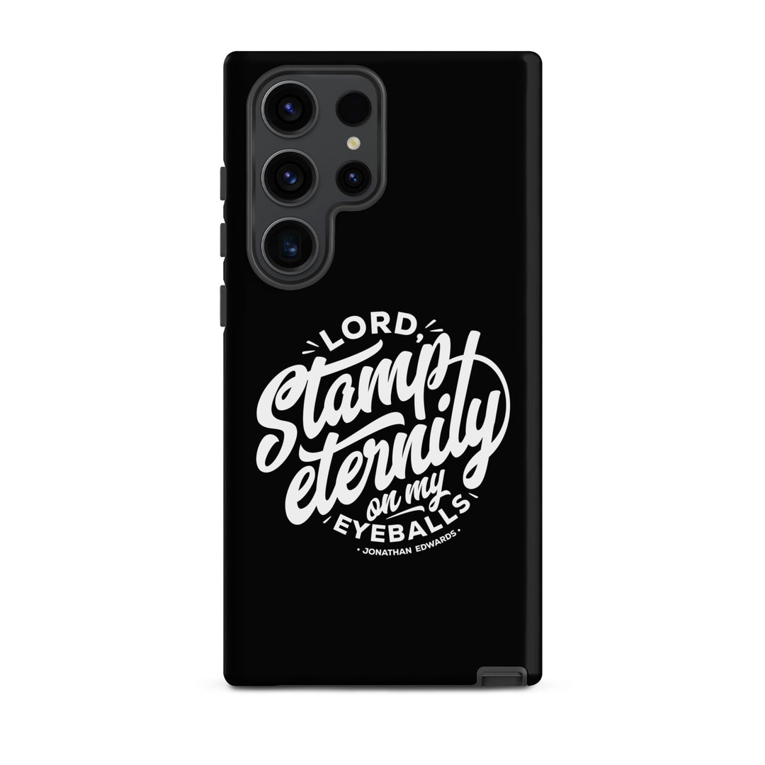Christian Phone Case Stamp Eternity Black for Samsung® Samsung® Phone Cases Matte Samsung Galaxy S23 Ultra 
