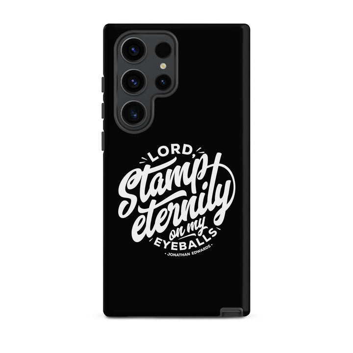 Christian Phone Case Stamp Eternity Black for Samsung® Samsung® Phone Cases Matte Samsung Galaxy S23 Ultra 