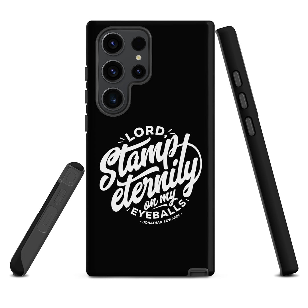 Christian Phone Case Stamp Eternity Black for Samsung® Samsung® Phone Cases   