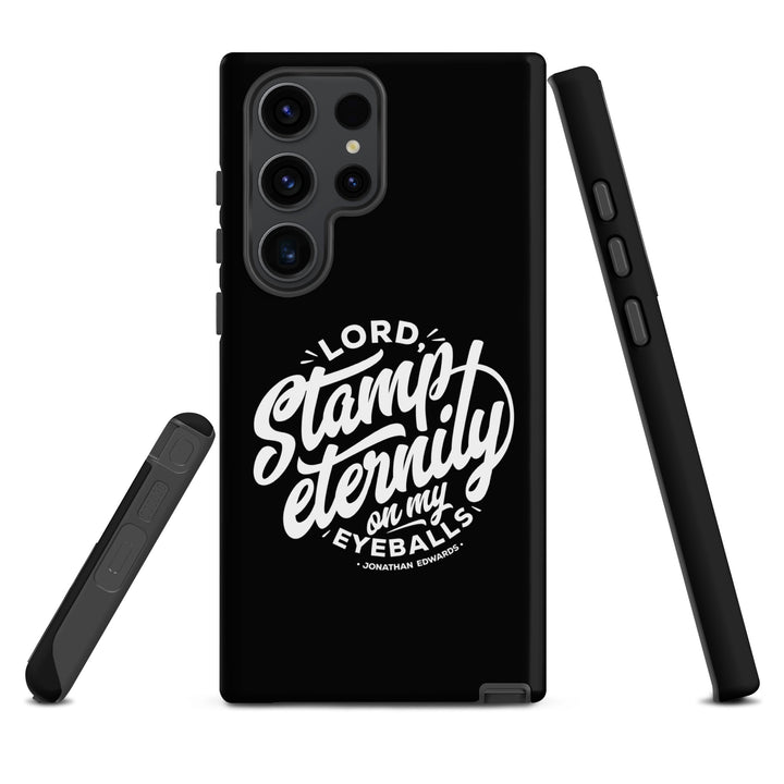 Christian Phone Case Stamp Eternity Black for Samsung® Samsung® Phone Cases   