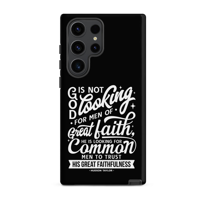 Christian Phone Case Common Men Black for Samsung® Samsung® Phone Cases Matte Samsung Galaxy S23 Ultra 